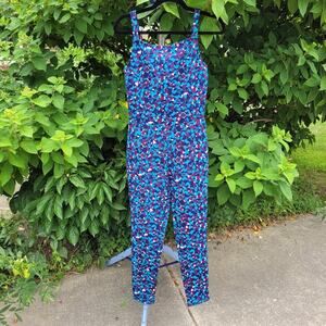 Project Runway Renaissance Floral Jumpsuit size Small